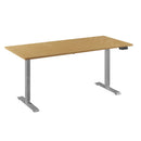 Flex 1 bureau Furniture Link aluminium/beuken