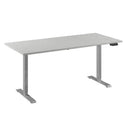 Flex 1 bureau Furniture Link aluminium/wit