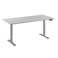Flex 1 bureau Furniture Link aluminium/wit