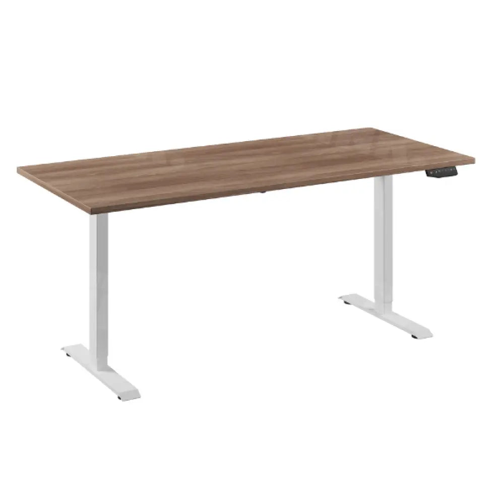 Flex 1 bureau 180x80 wit/havanna