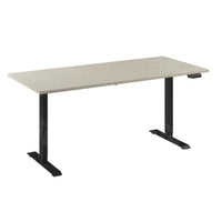 Flex 1 bureau Furniture Link zwart/ahorn