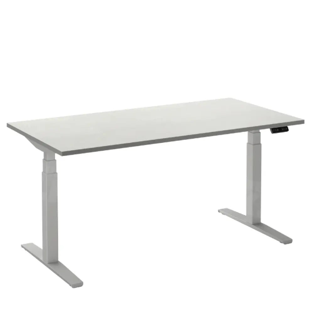 Elektrisch bureau Flex 2 Wit/wit 120x80 cm