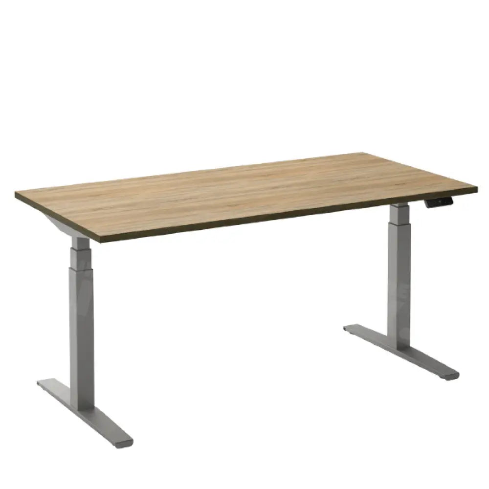 Bureau Flex 2 140x80 cm Aluminium/Robson