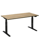 Bureau Flex 2 140x80 cm Zwart/Robson