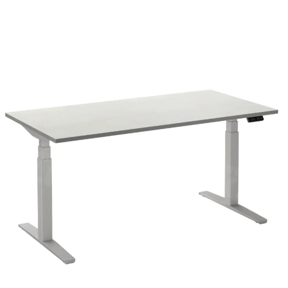 Flex 2 sta/zitbureau 160x80 cm Wit/Wit