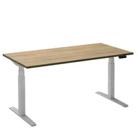 Flex 2 sta/zitbureau 160x80 cm Wit/Robson