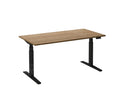 Bureau Flex 2 180x80 Zwart/Eiken tabak