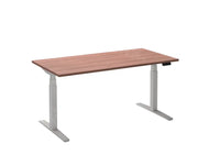 Bureau Flex 2 elektrisch verstelbaar (2 motorig) 180x90 cm - Wit / Havanna