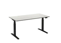 Bureau Flex 2 180x80 Zwart/Wit