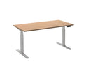 Flex 2 bureau Furniture Link 200x80 cm Wit/Beuken