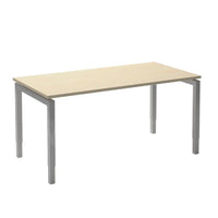 Move 4 bureau 140x80 wit/ahorn