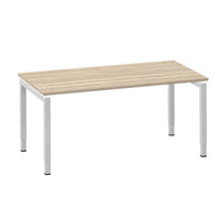 Move 4 bureau 140x80 wit/eiken wit