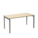 Bureau Move 4 160x80 cm Wit/Ahorn