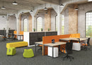Bureau Move 4 (U-poot) 180x80 cm