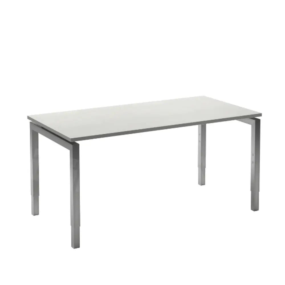 Bureau Move 4 (U-poot) 180x80 cm - Wit / Wit