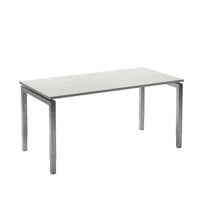 Bureau Move 4 (U-poot) 180x80 cm - Wit / Wit