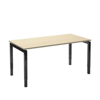 Bureau Move 4 Furniture Link 180x80 cm Zwart/Ahorn