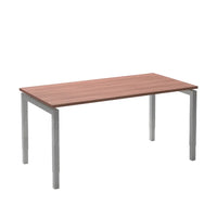Bureau Move 4 (U-poot) 180x90 cm Wit/Havanna