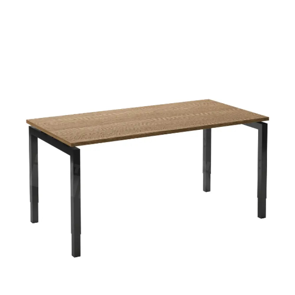 Move 4 bureau Furniture Link 200x100 Zwart/Eiken tabak