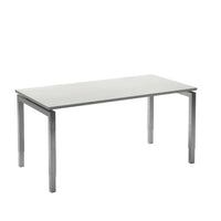 Bureau Move 4 200x80 cm Alu/Wit