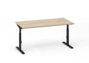 Move-t bureau 120x80 9005/Eiken wit