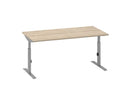 Move-t bureau 120x80 9006/Eiken wit