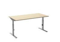 Move-t bureau 120x80 9006/Ahorn