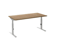 Move-t bureau 120x80 9010/Eiken tabak