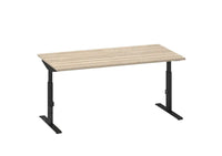 Move-t bureau 120x80 9005/Eiken wit