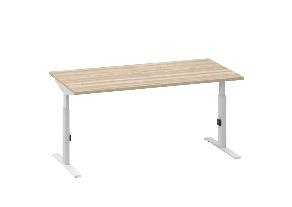 Move-t bureau 120x80 9010/Eiken tabak