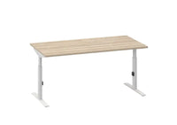 Move-t bureau 120x80 9010/Eiken tabak