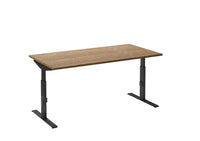 Move-t bureau 120x80 9005/Eiken tabak