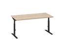 Move-t bureau 120x80 9005/Eiken wit