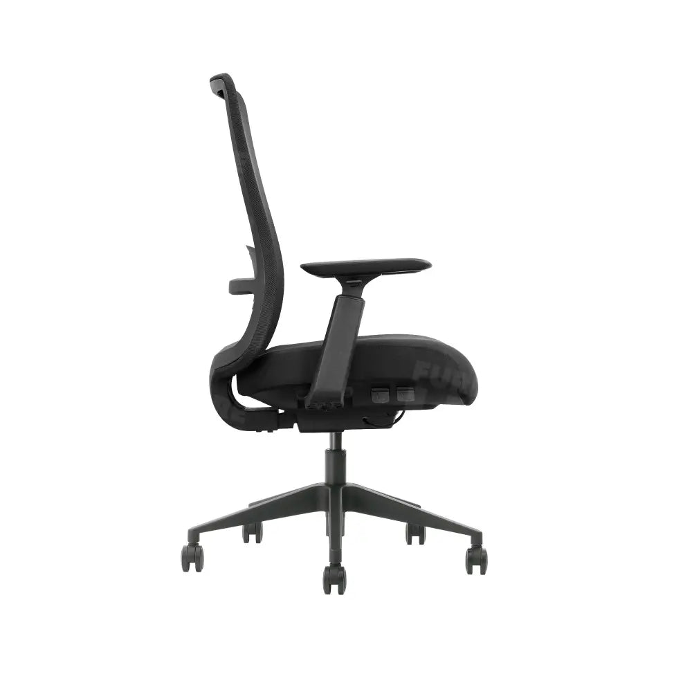 Bureaustoel Mcc-02 Next Netbespanning Zwart Bureaustoelen