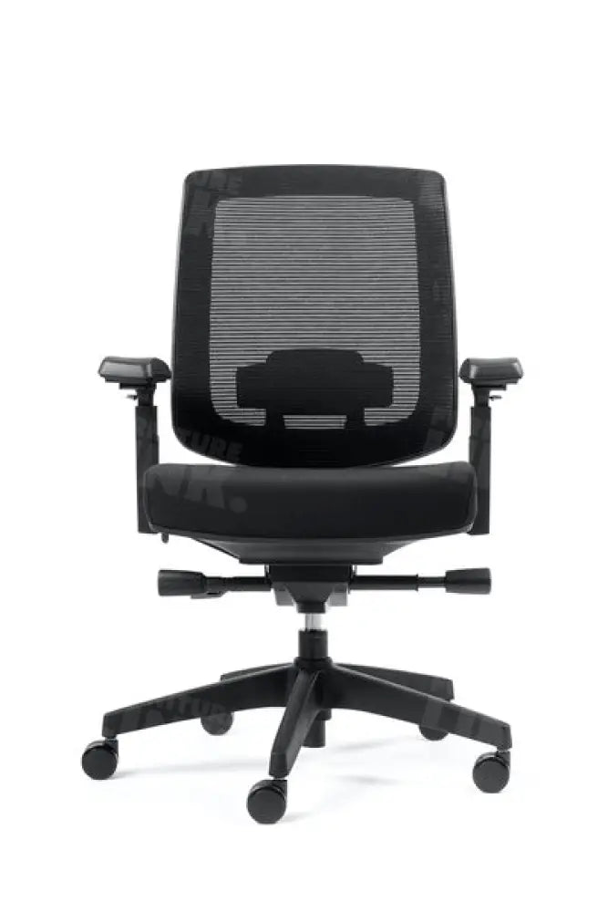Bureaustoel MCP-01B, netbespanning, zwart