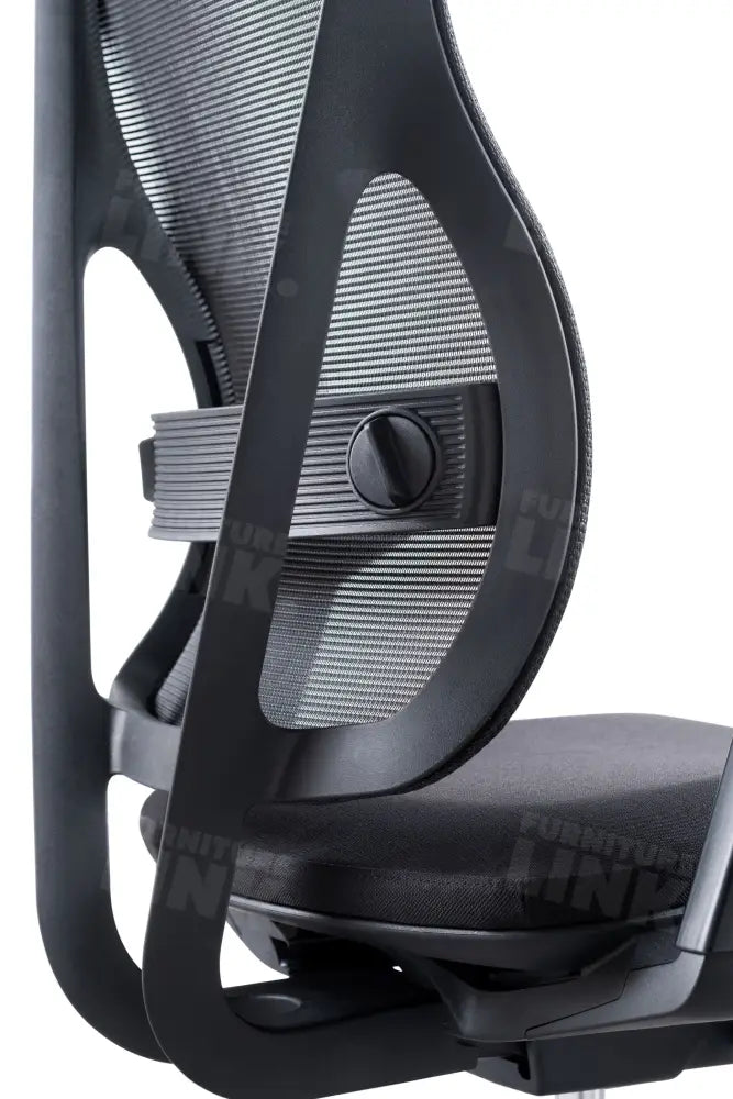 Bureaustoel Mcp-03B Netbespanning Zwart Bureaustoelen