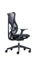 Bureaustoel Mcp-03B Netbespanning Zwart Zwart Bureaustoelen