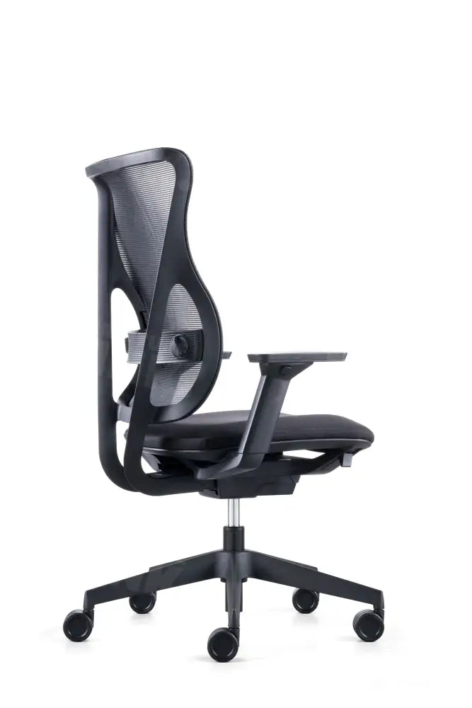 Bureaustoel MCP-03B, netbespanning, zwart