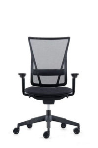Bureaustoel Mcp-03B Netbespanning Zwart Bureaustoelen