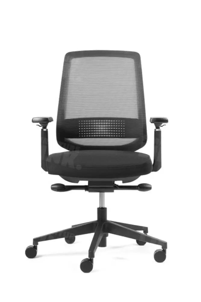 Bureaustoel MCP-06B, netbespanning, zwart