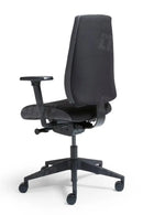 Bureaustoel Mcs-01 Gestoffeerd Zwart Bureaustoelen
