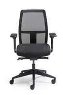 Bureaustoel Mcs-02 Netbespanning Zwart Bureaustoelen