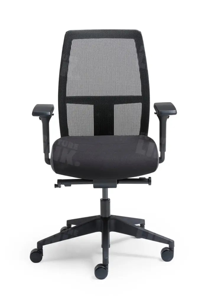 Bureaustoel MCS-01, netbespanning, zwart
