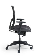 Bureaustoel Mcs-02 Netbespanning Zwart Bureaustoelen