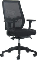 Bureaustoel Torino Npr Zwart Zwart Bureaustoelen
