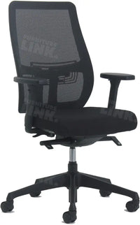 Bureaustoel Torino Npr Zwart Zwart Bureaustoelen