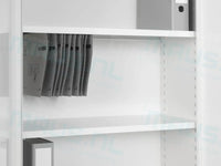 Draaideurkast Cab195-120-60 Wit 195 X 120 60 Cm Draaideurkasten