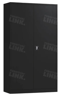 Draaideurkast Cab195-120 Zwart 195 X 120 42 Cm Ral 9005 Draaideurkasten