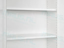Draaideurkast Cab195-120-60 Wit 195 X 120 60 Cm Draaideurkasten