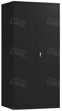 Draaideurkast Cab195-92-60 Zwart 195 X 92 60 Cm Ral 9005 Draaideurkasten